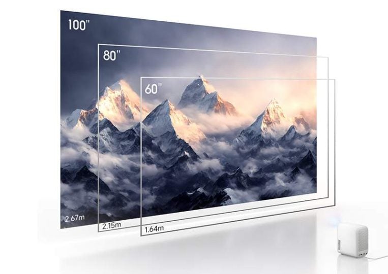 Xiaomi Lanza el Proyector que Todos Esperábamos: 100 Pulgadas, Full Hd y Menos de 90 euros. Noticias xiaomi adictos