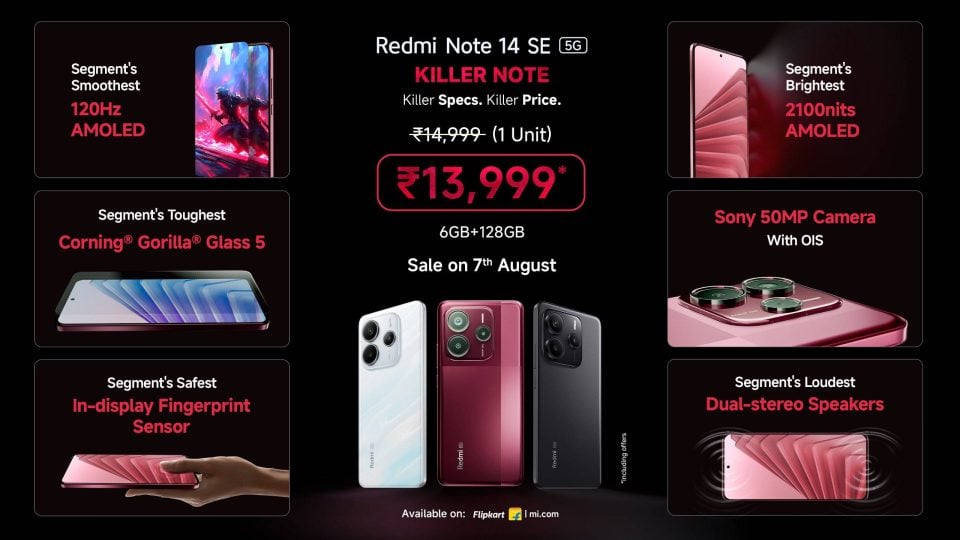 El nuevo Redmi Note 14 SE 5G ya es oficial: pantalla y cámaras de gama alta junto a un precio ajustado. Noticias Xiaomi Adictos
